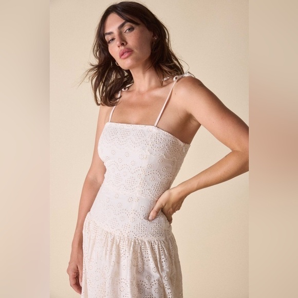 NWT ST. ROCHE Benedict Dress Vanilla 10 - Picture 4 of 14